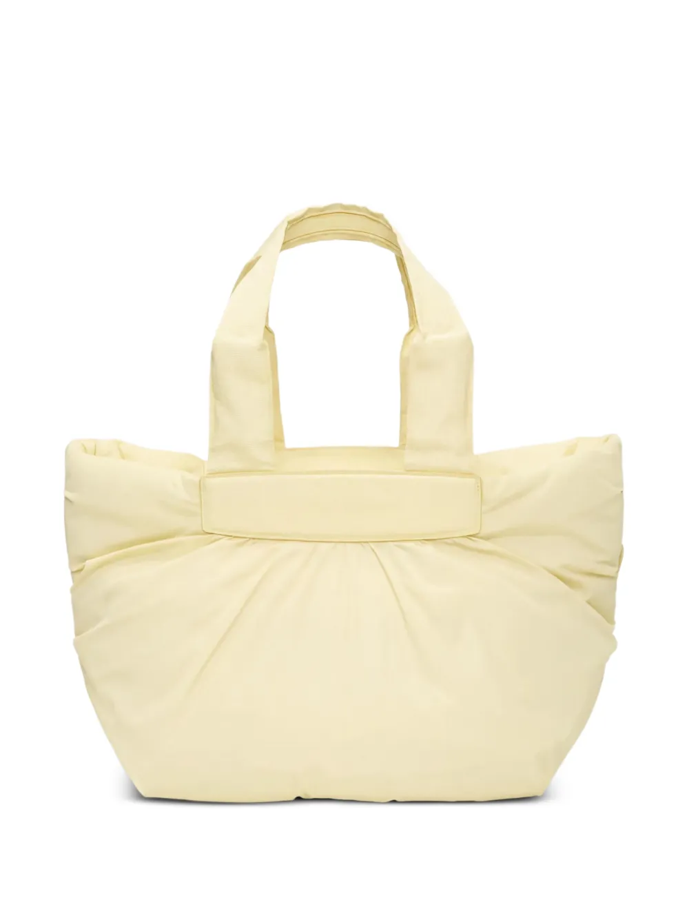 VeeCollective Caba ruched tote bag - Yellow
