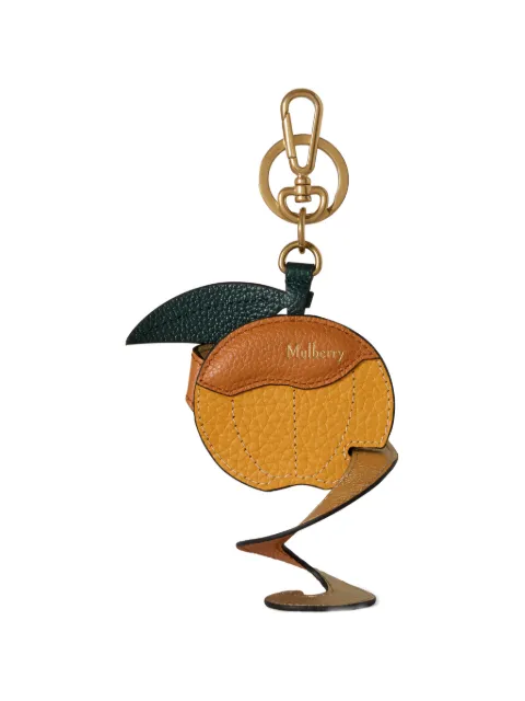 Mulberry peeling orange keyring