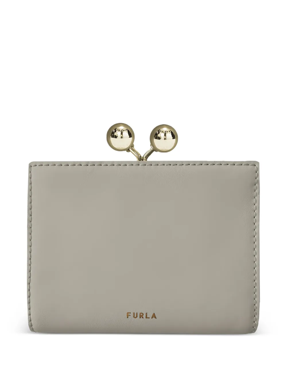 Furla Dots kiss-lock coin case - Toni neutri