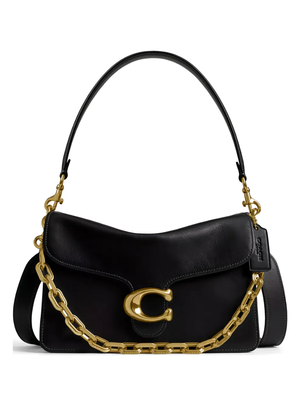Coach Tabby chain-link shoulder bag - Nero