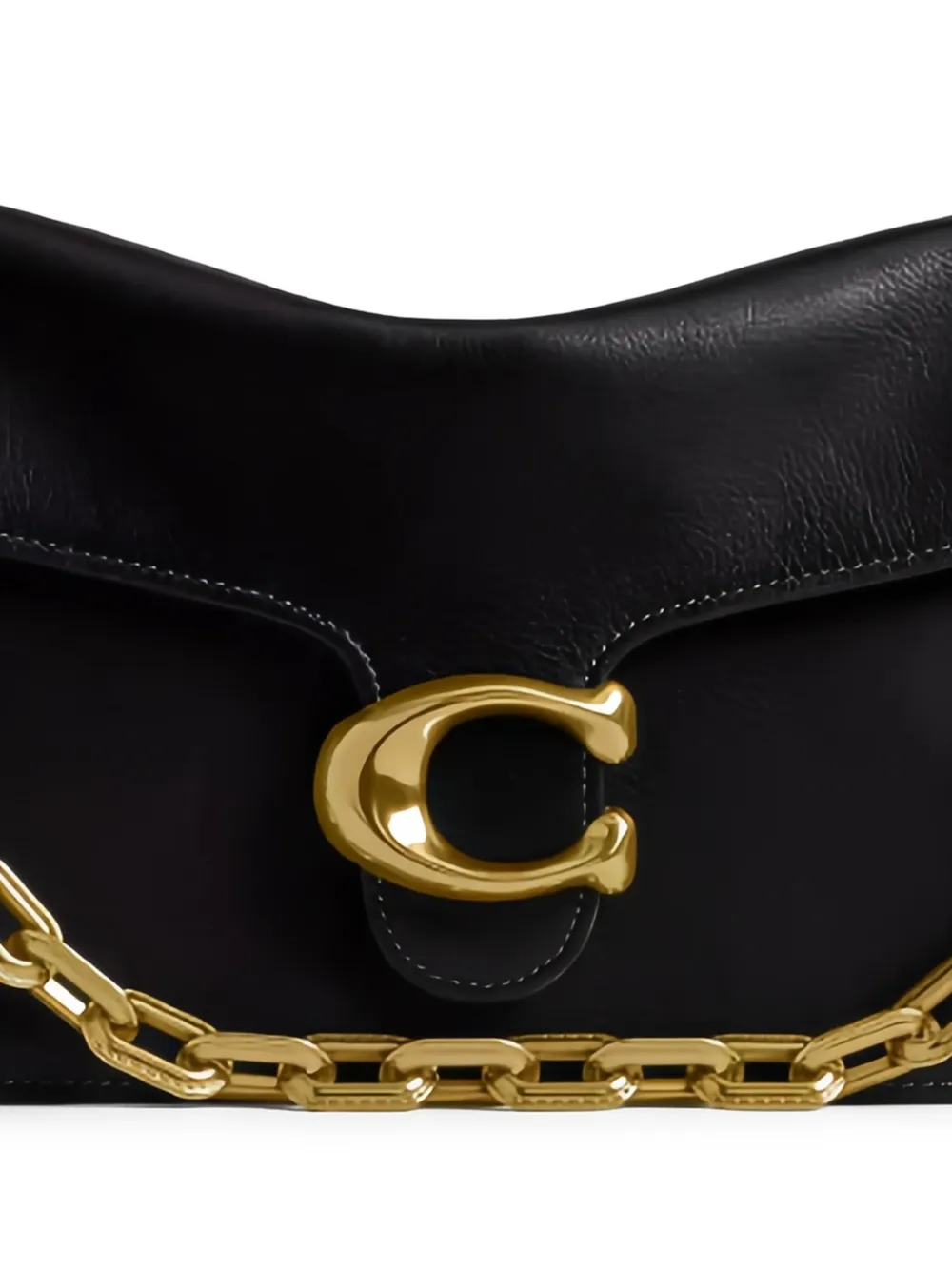 Coach Tabby schoudertas met schakelketting Zwart