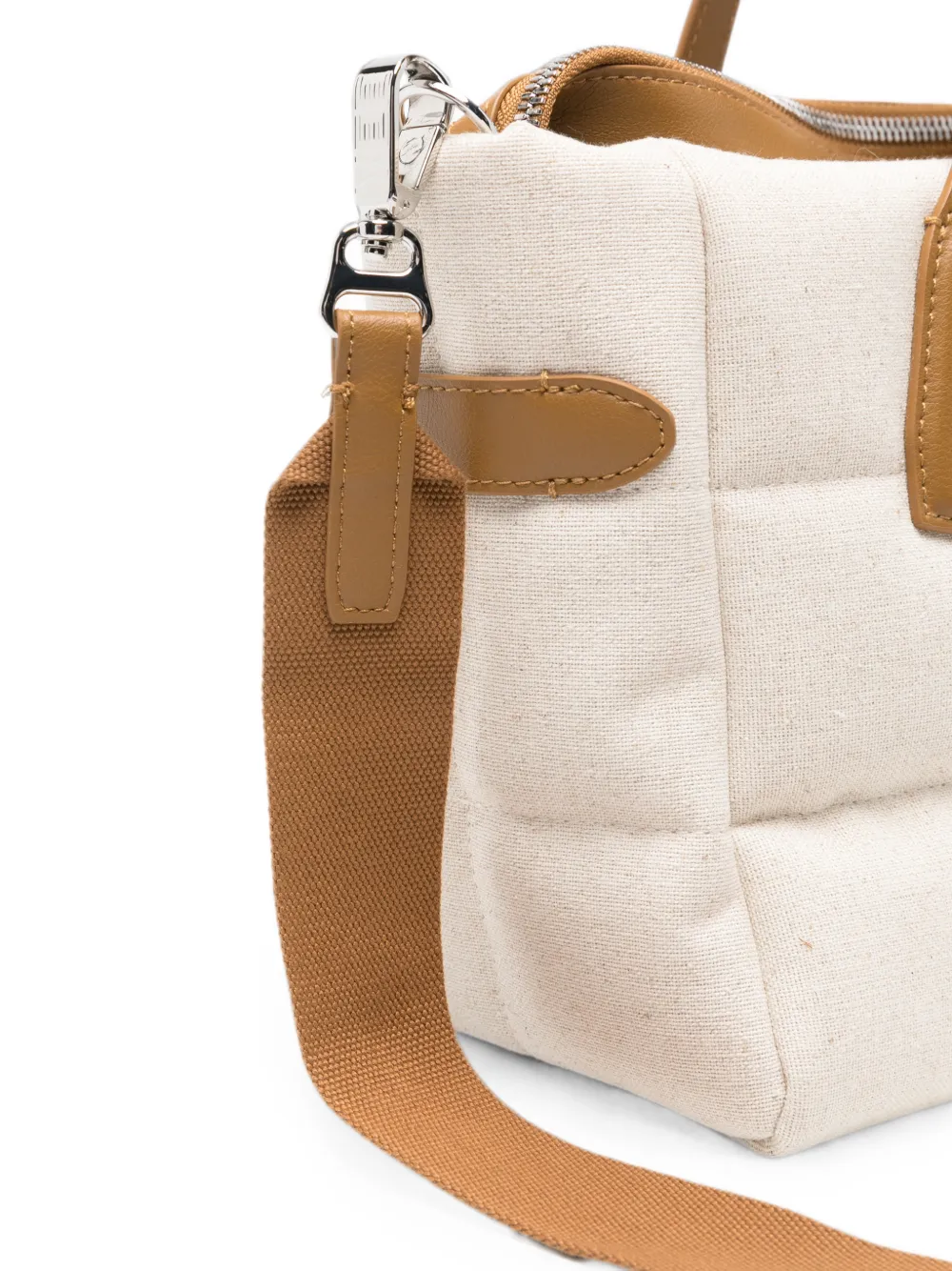  Veecollective Tela Quilted Shoulder Bag - Neutro 