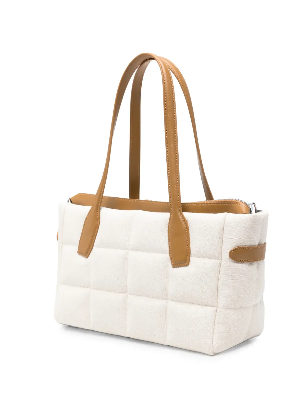  Veecollective Tela Quilted Shoulder Bag - Neutro 