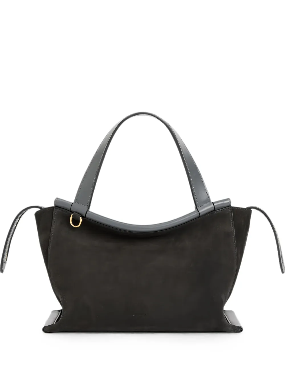 Wandler Ida suede shoulder bag - Grau