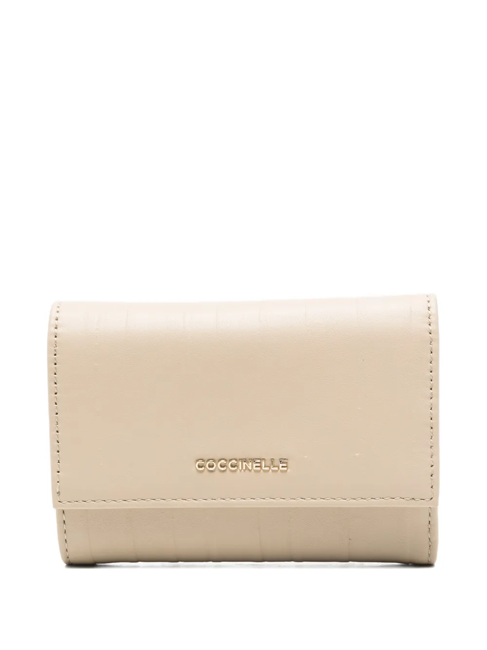 Coccinelle plissé-effect wallet - Toni neutri