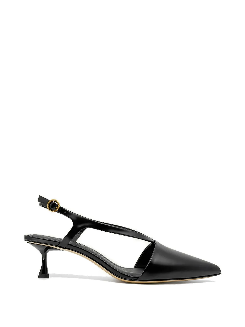 Studio Amelia Pumps Halo con cinturino posteriore - Nero