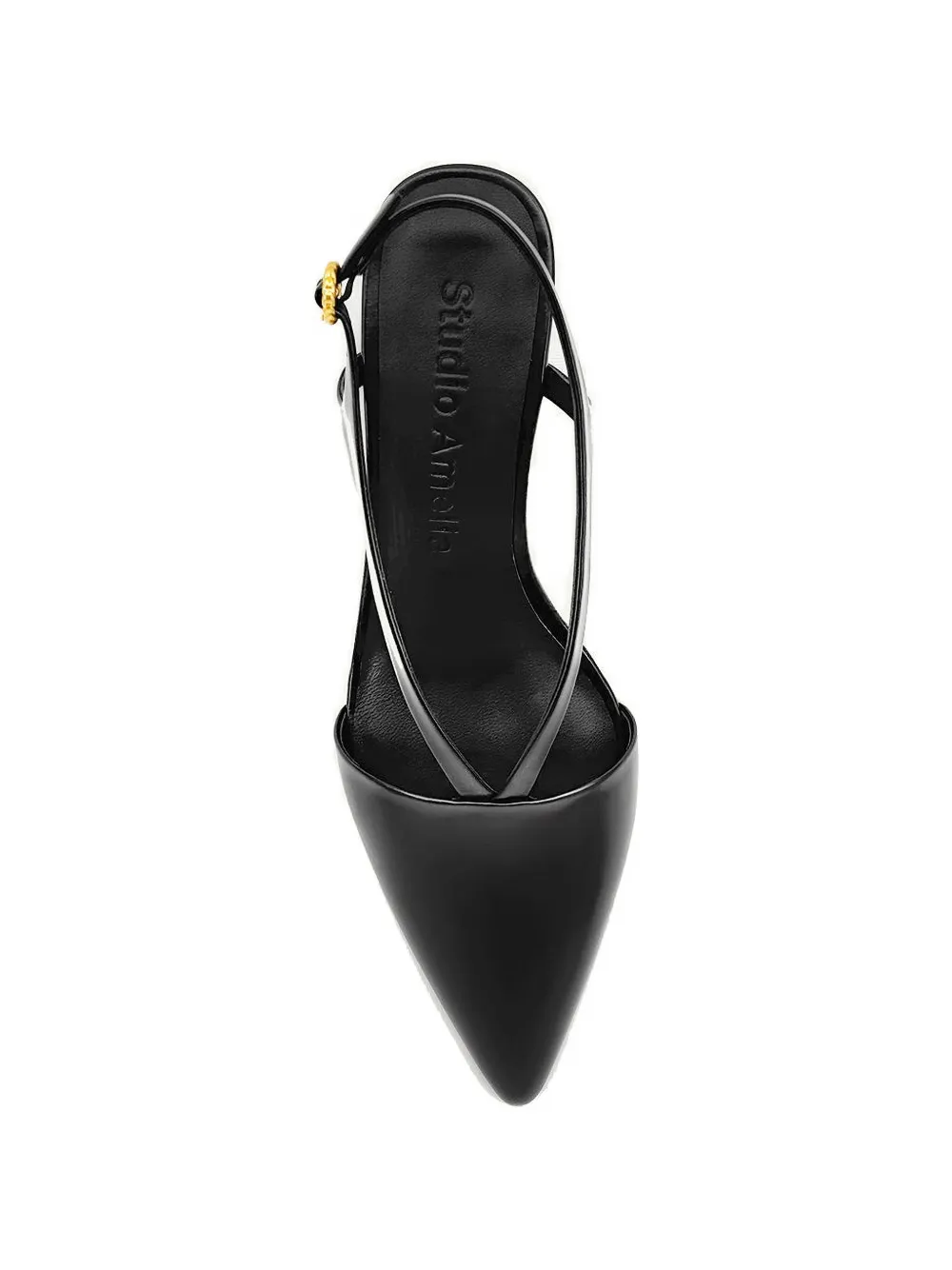 Studio Amelia Halo slingback pumps Zwart