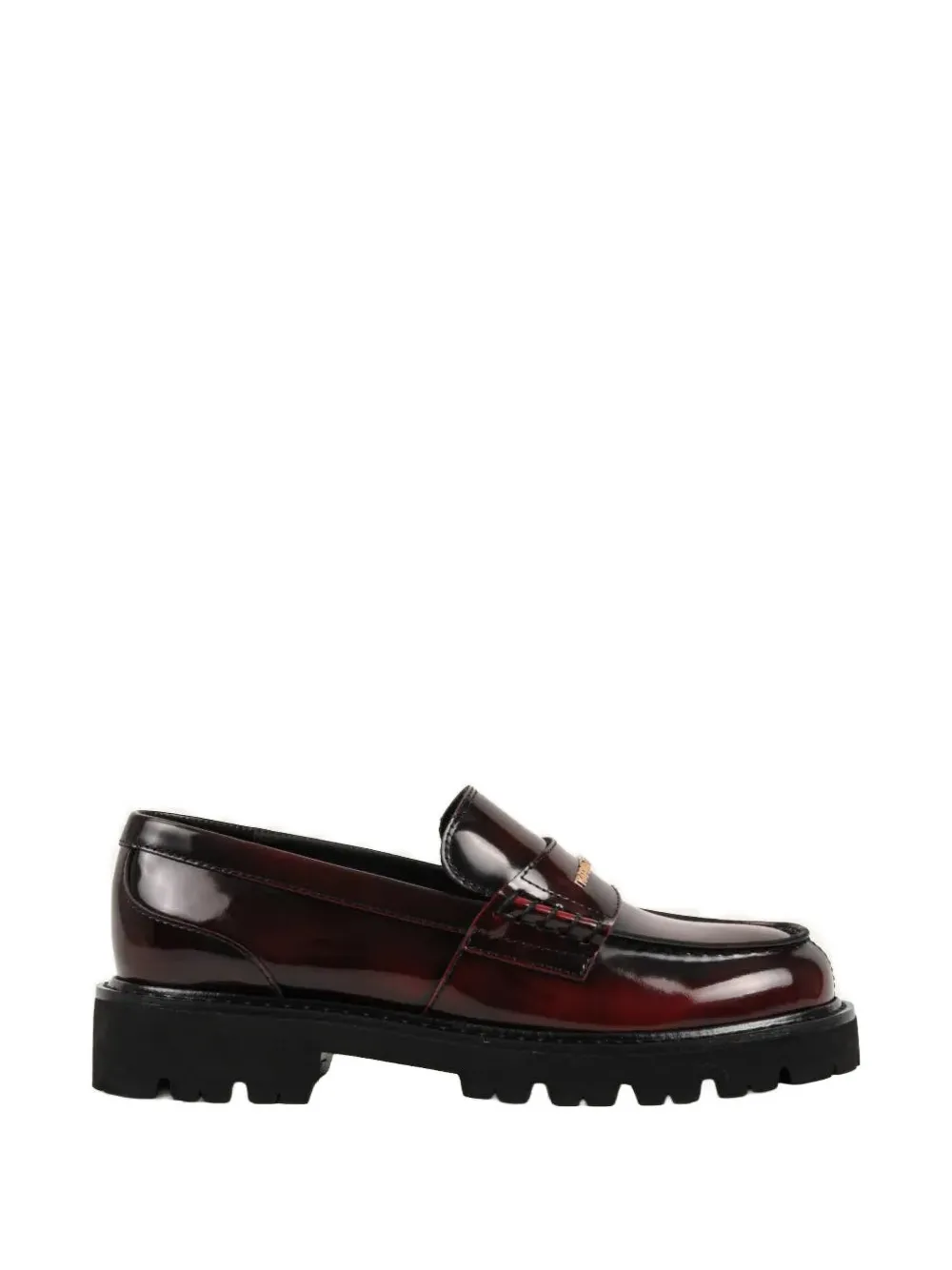 Karl Lagerfeld Mocassini Lowell con logo - Rosso