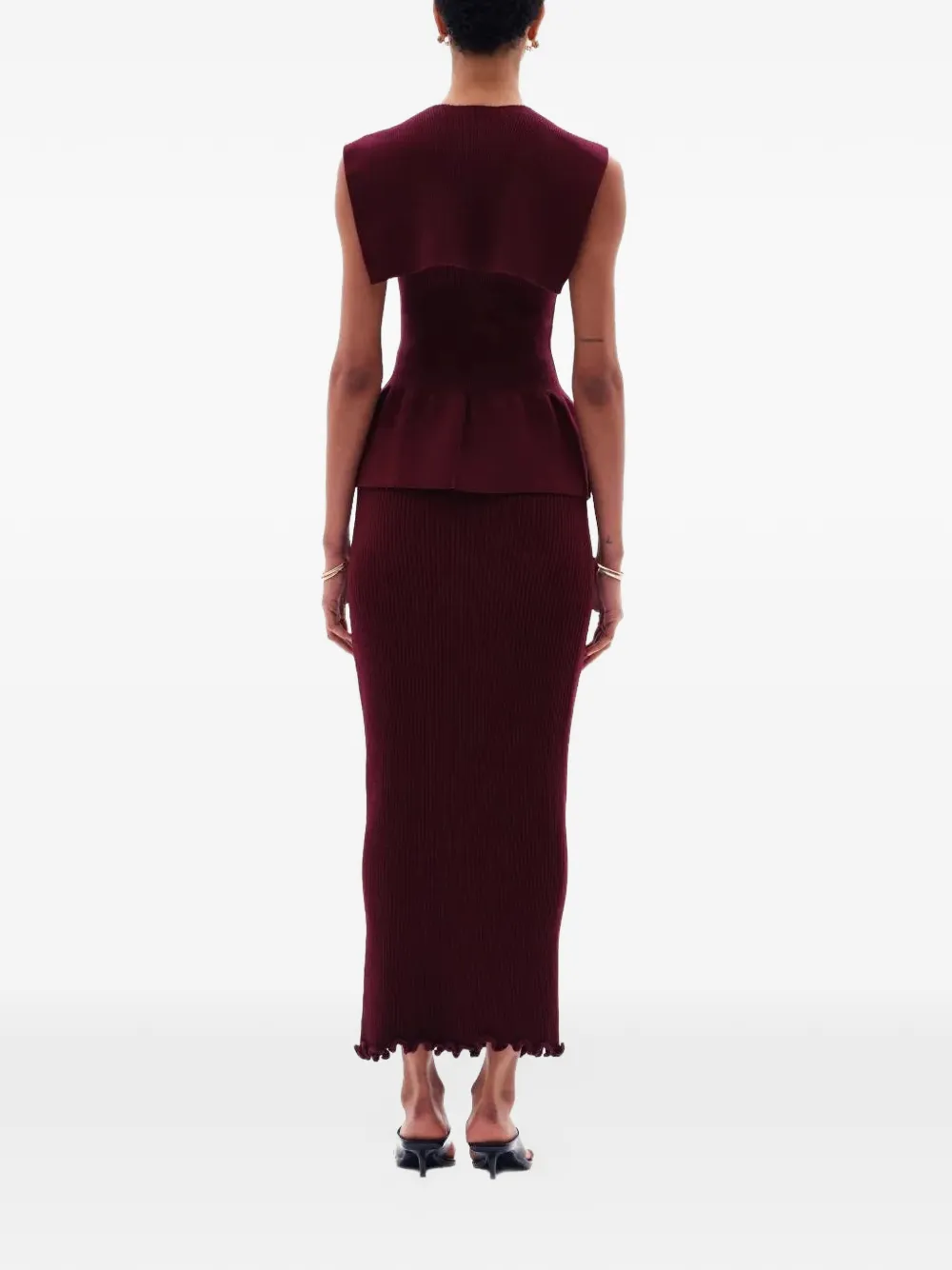 Yuzefi Iralyn rok met split Rood