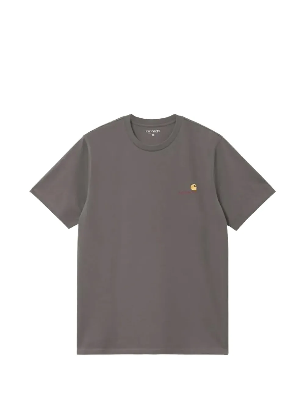 Carhartt American Script T恤 In Gray