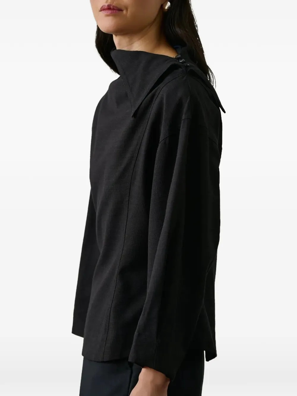 Soeur Figari asymmetrische top Zwart