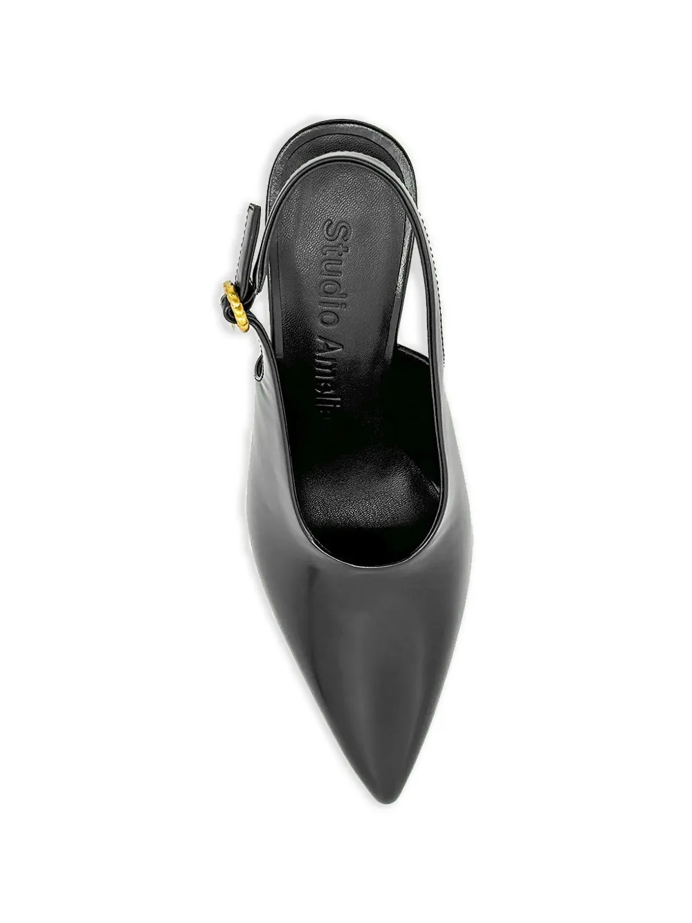Studio Amelia Halo slingback pumps Zwart