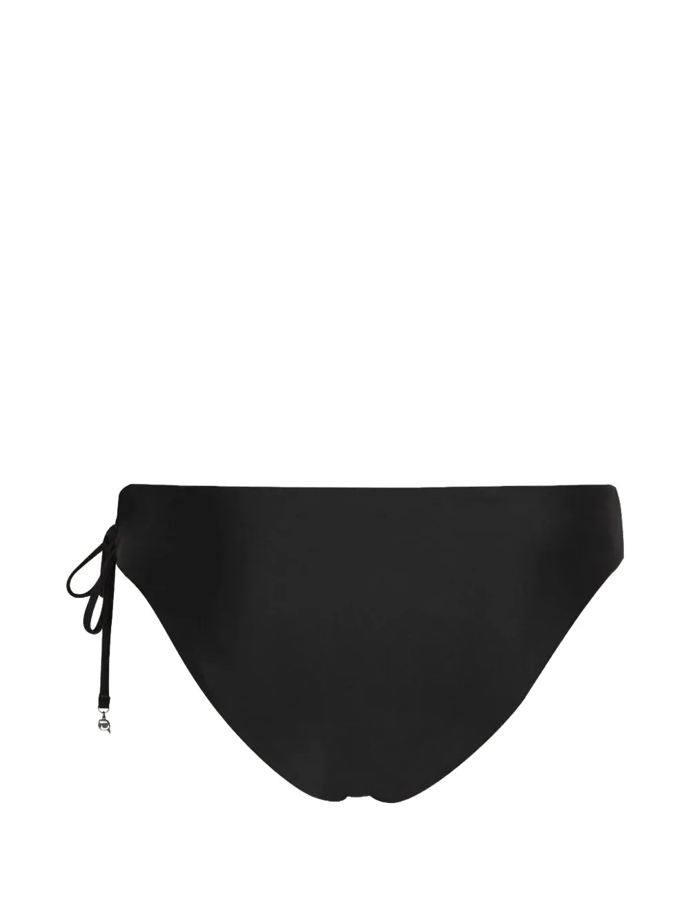 Karl Lagerfeld Ikon bikinislip met stras Zwart