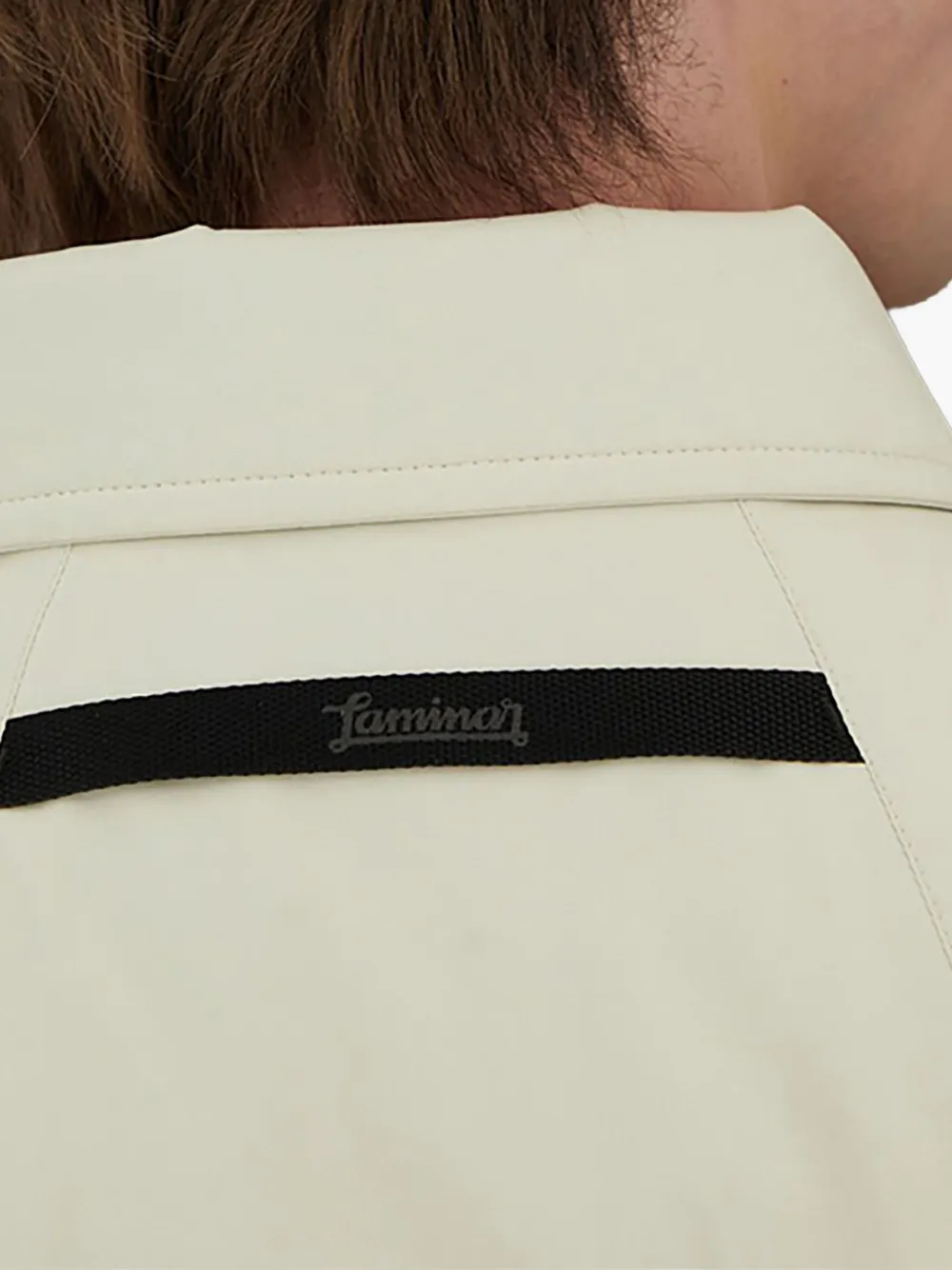 Laminar Geweven jack Beige