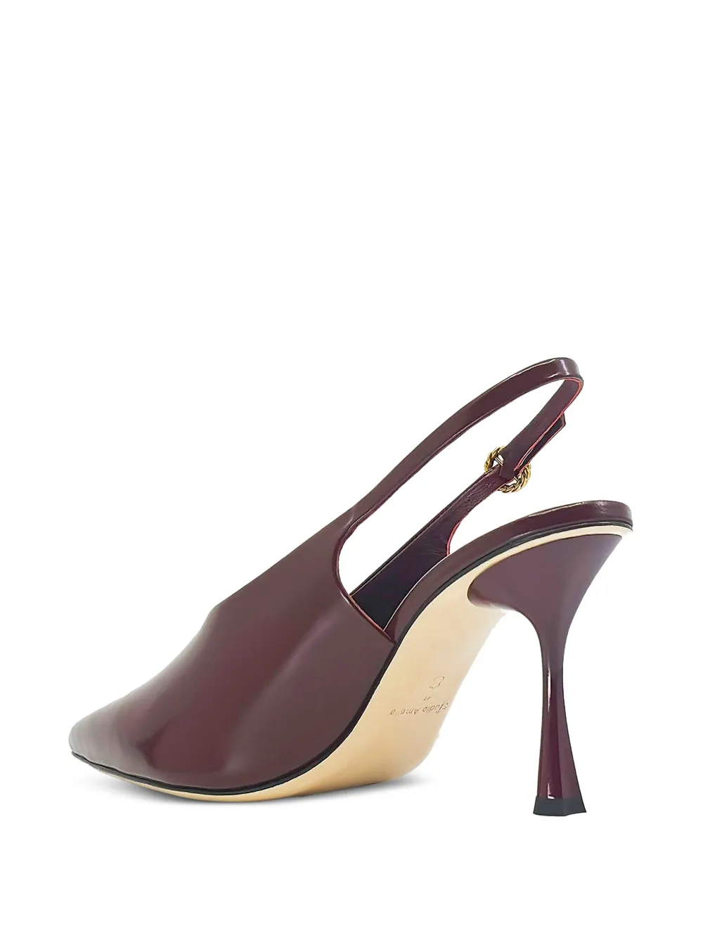 Studio Amelia Halo slingback pumps Rood