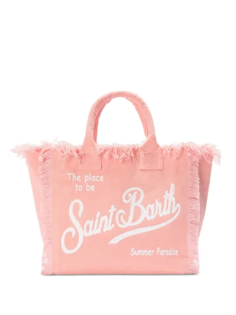 MC2 Saint Barth Vanity frayed tote bag