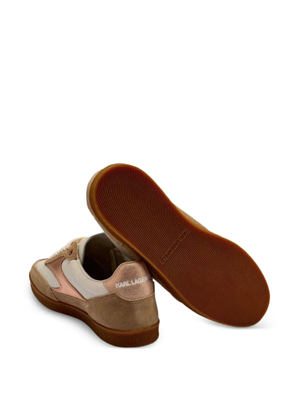 Karl Lagerfeld Kandidate leather sneakers Wit