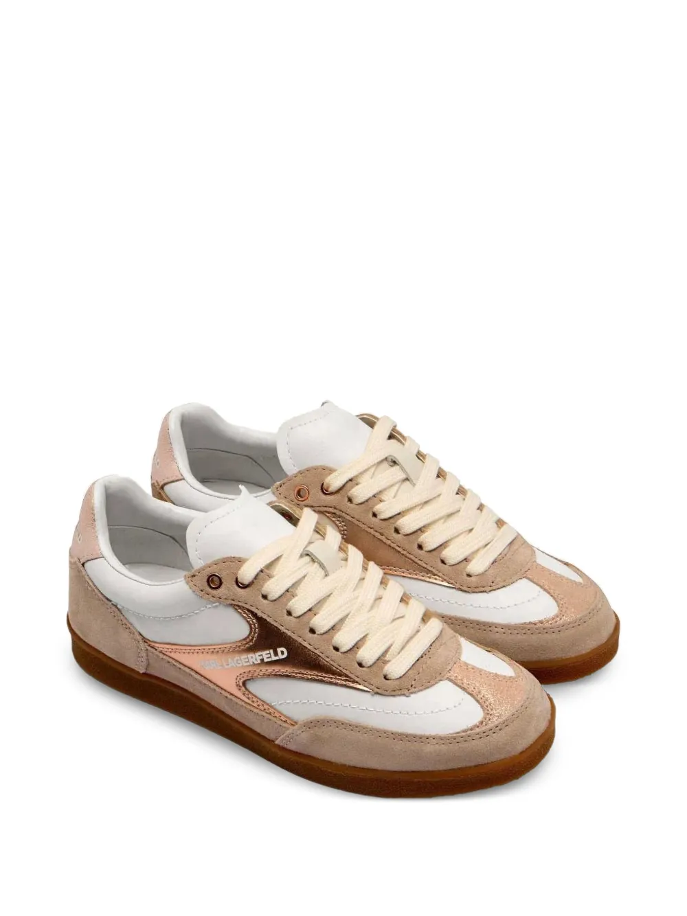 Karl Lagerfeld Kandidate leather sneakers Wit