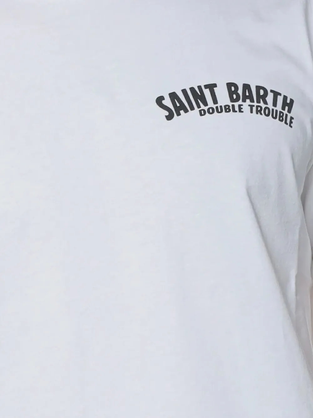 MC2 Saint Barth Portland T-shirt met print Wit