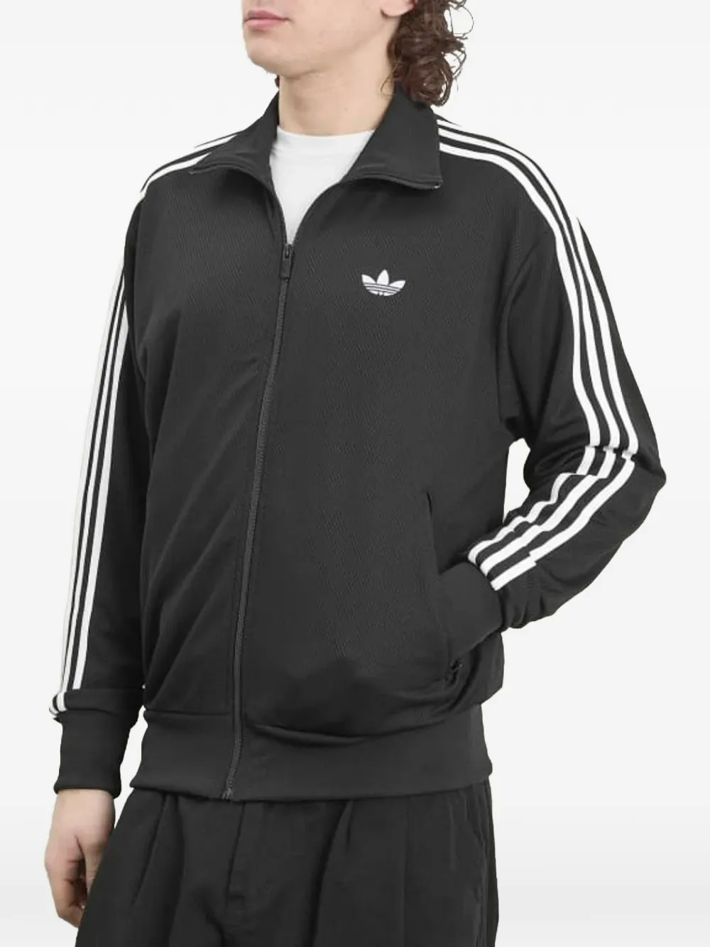 adidas Firebird trainingsjack Zwart