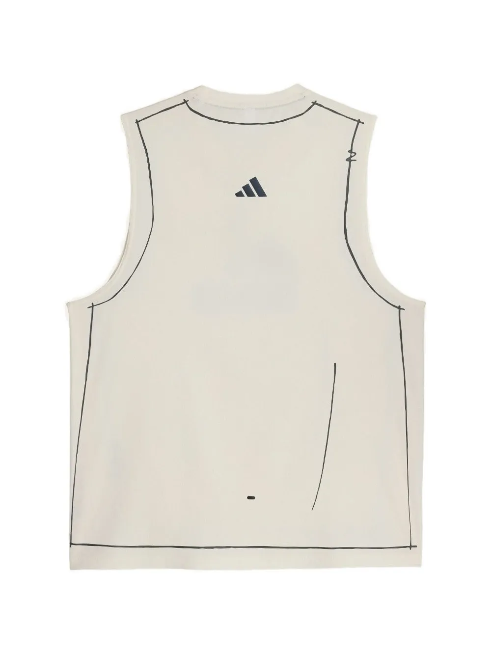 adidas x SFTM adi365 running tanktop Beige