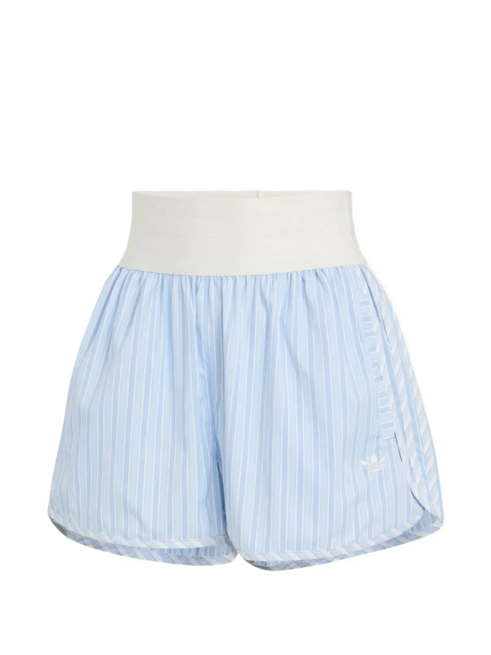 adidas poplin 3-Stripe shorts - Bianco