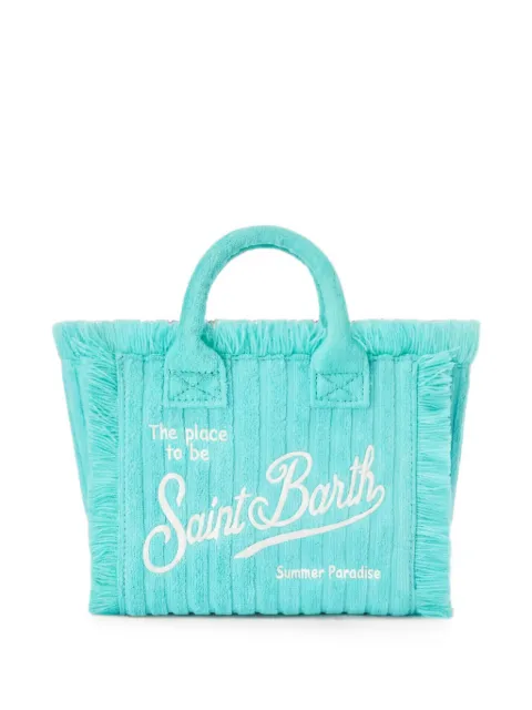 MC2 Saint Barth 미니 배니티 프린지 토트 백