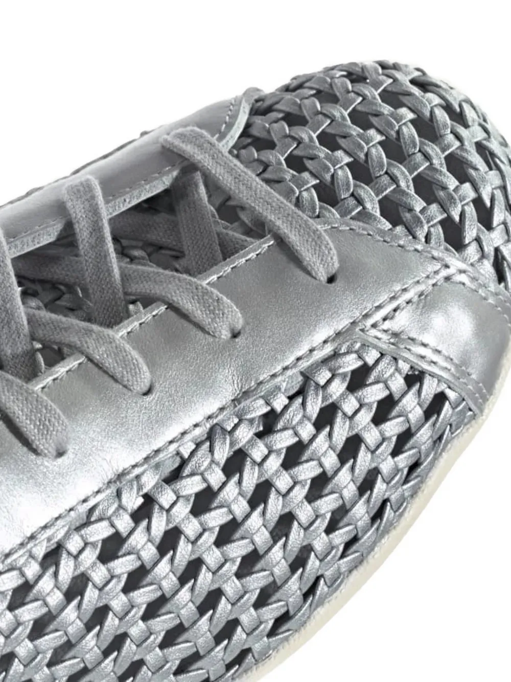 adidas Stan Smith Lo Pro woven sneakers Zilver