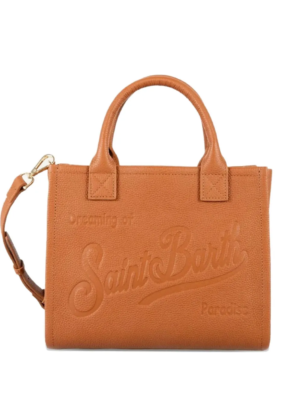 MC2 Saint Barth Vanity embossed leather tote bag · OS