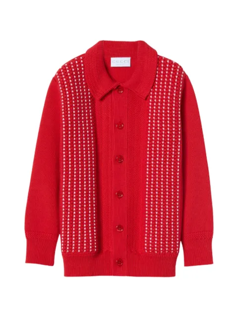 Gucci Kids button-up cardigan
