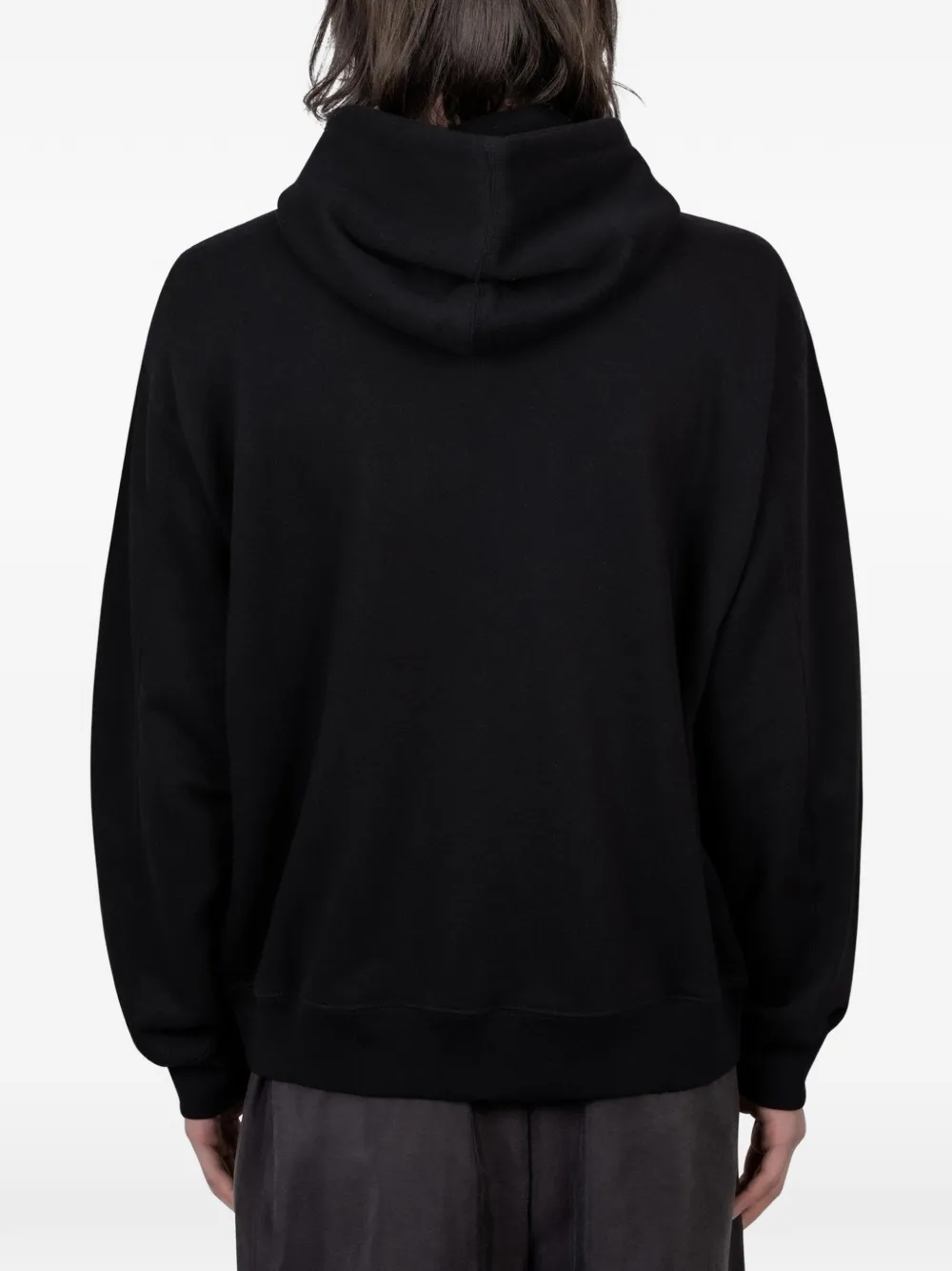 STEIN Hoodie met rits Zwart