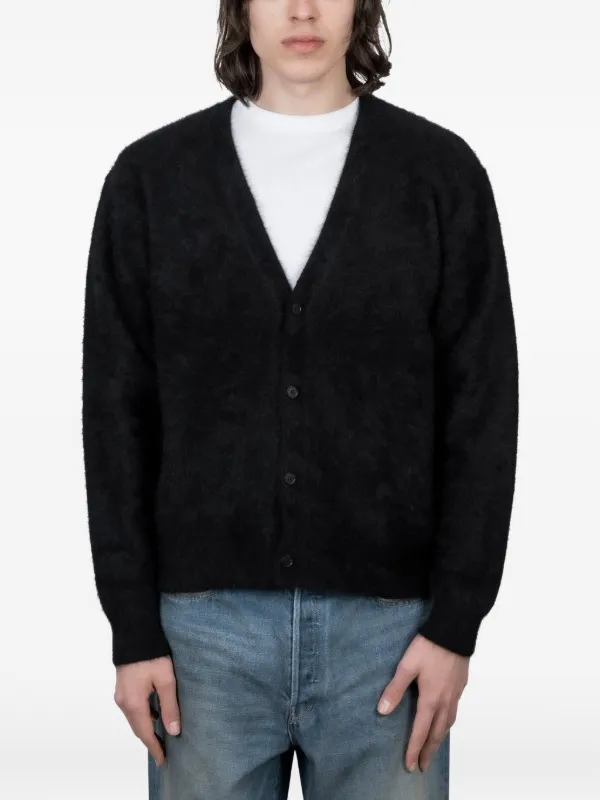STEIN ブラッシュド カーディガン | ブラック | FARFETCH JP