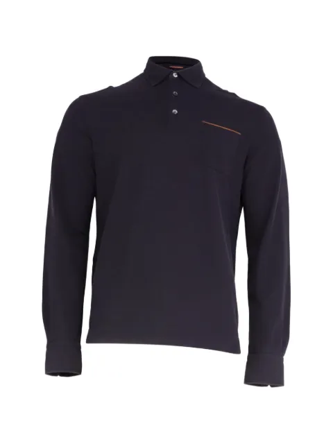 Ermenegildo Zegna Vintage long-sleeve polo shirt