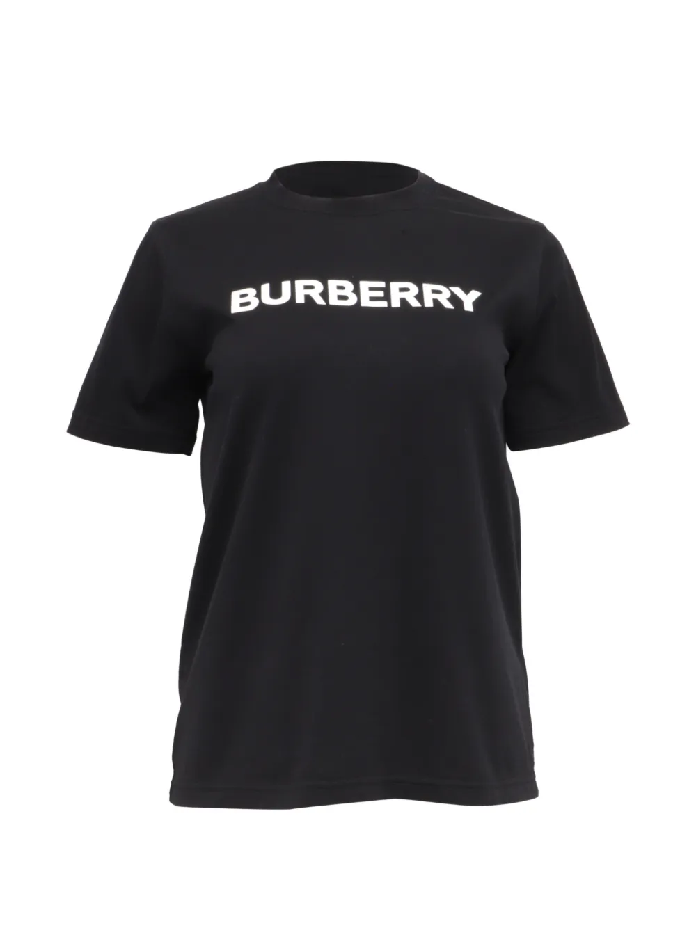 Burberry Pre-Owned logo-print crew-neck T-shirt - Schwarz