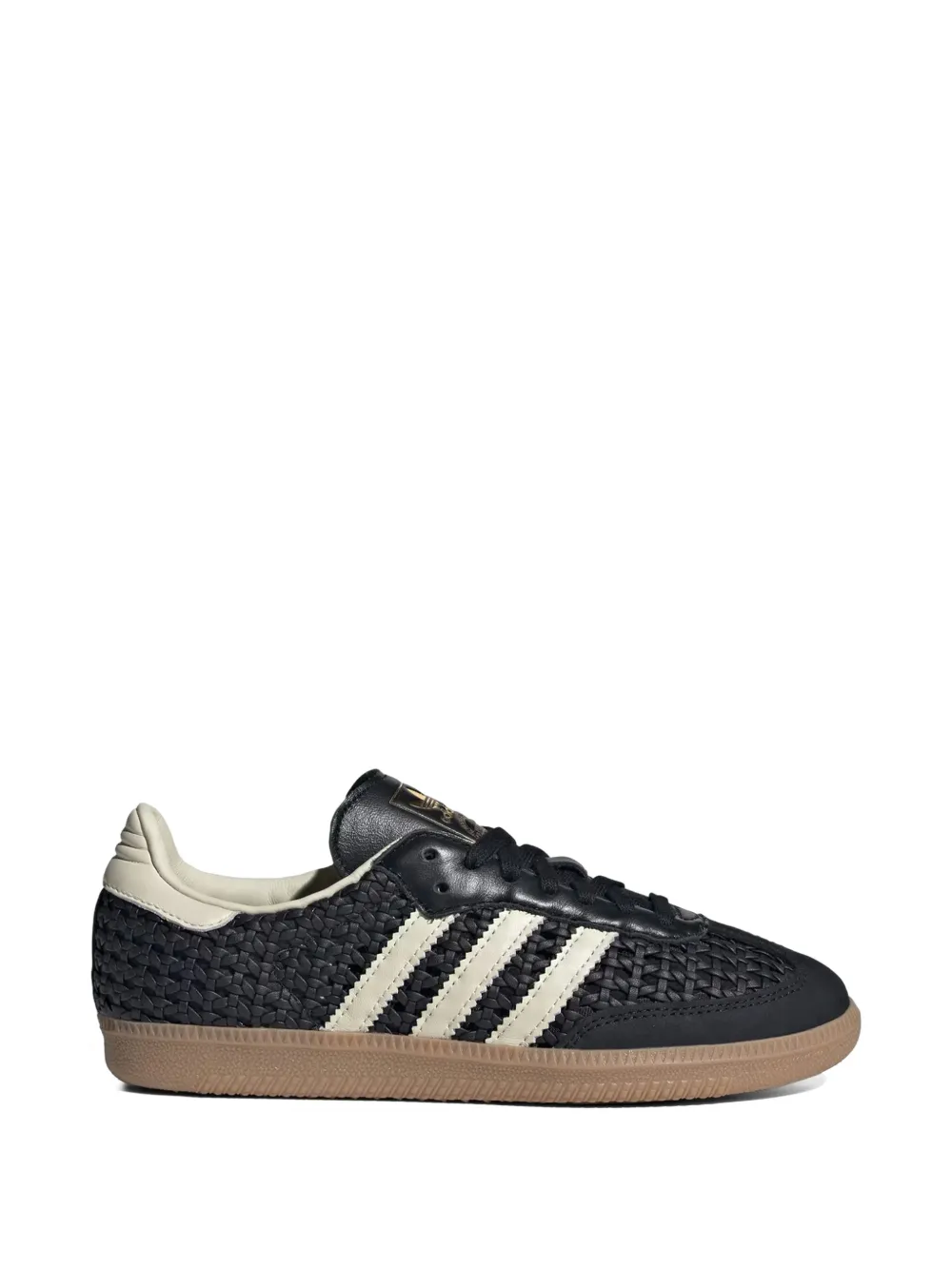 adidas Samba OG woven-detailing sneakers - Schwarz