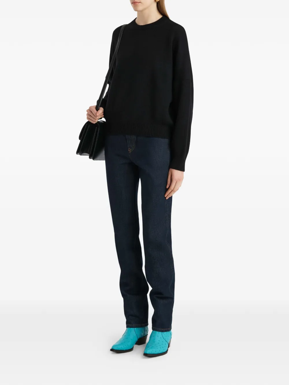 KHAITE Farley jeans Blauw
