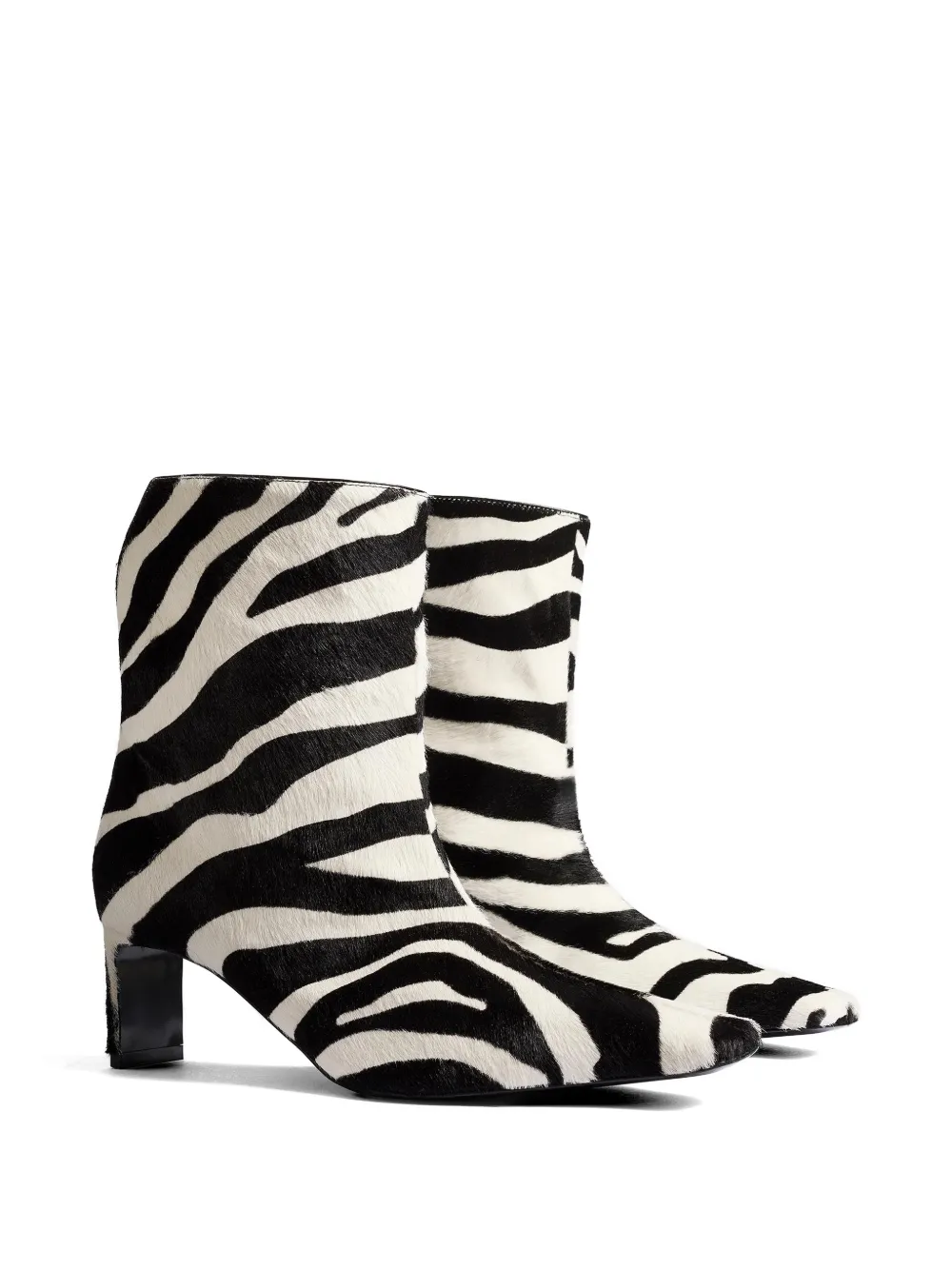 KHAITE Ona enkellaarzen Wit