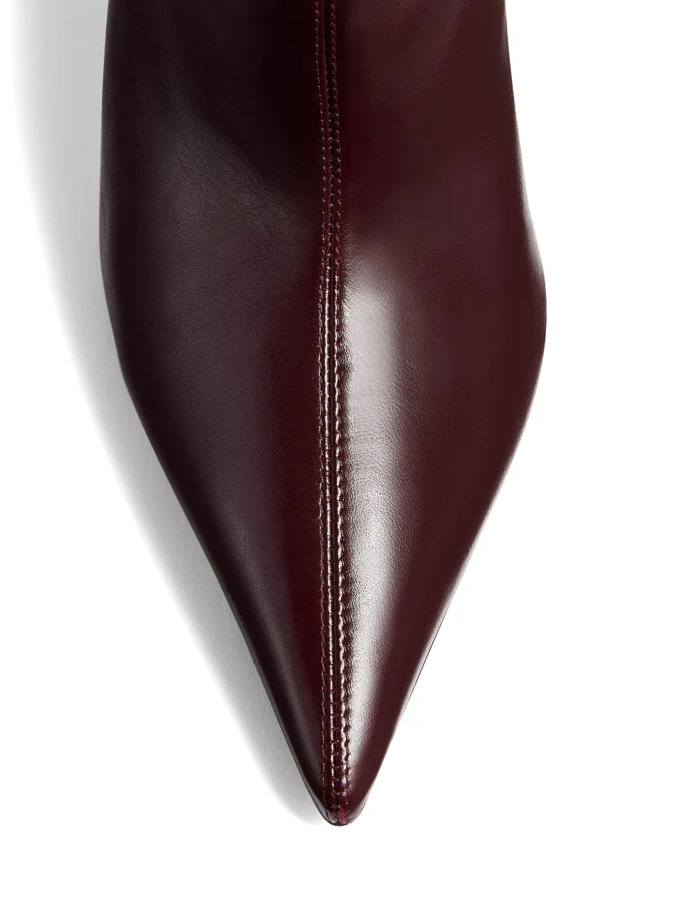 KHAITE Bella knielaarzen Rood