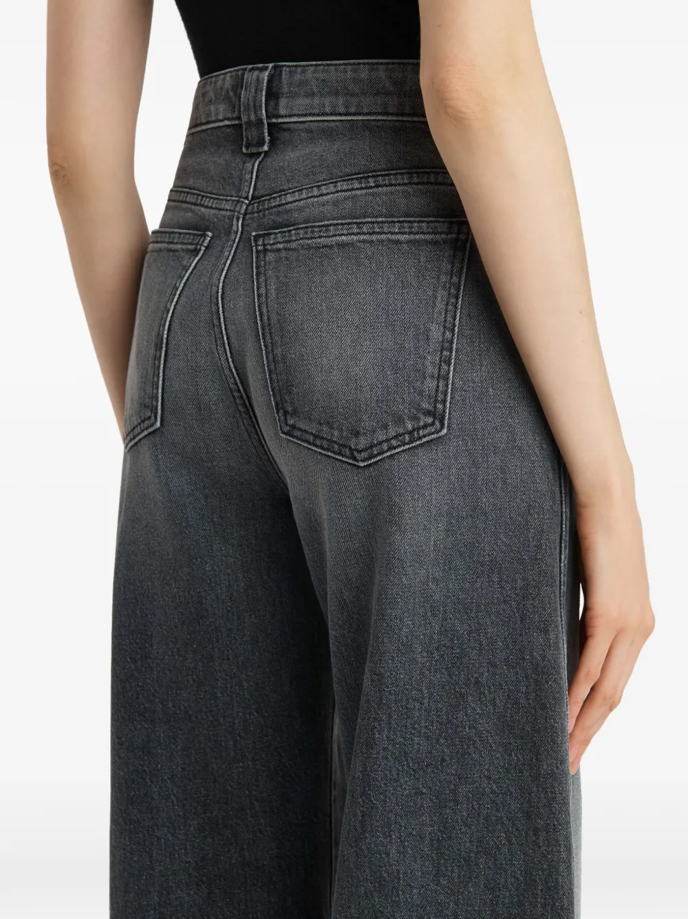 KHAITE Dane stretch jeans Grijs