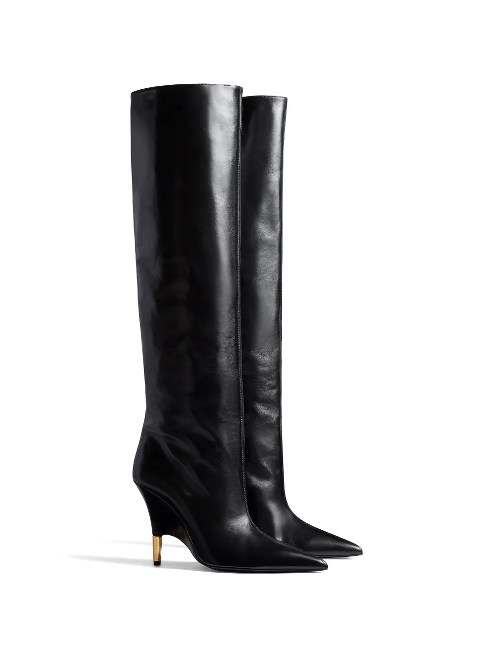 KHAITE Bella knielaarzen Zwart