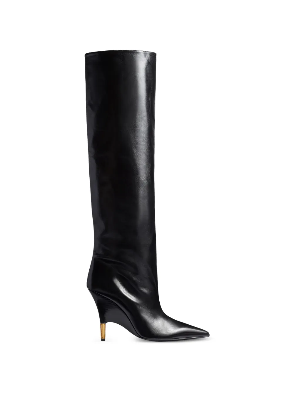 KHAITE Bella knee-high boots - Nero