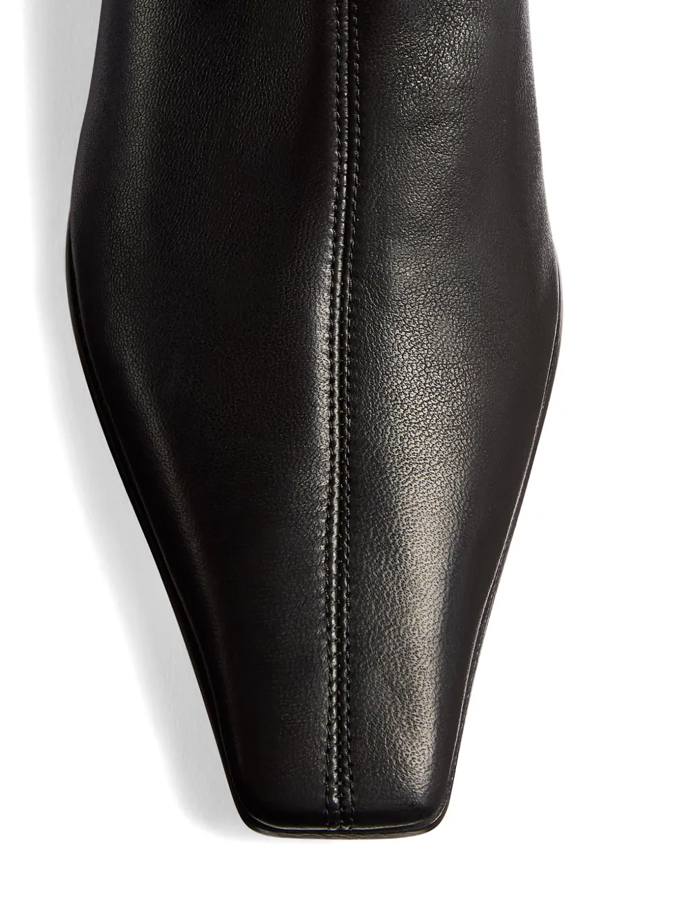 KHAITE Arizona overknee stretchlaarzen Zwart