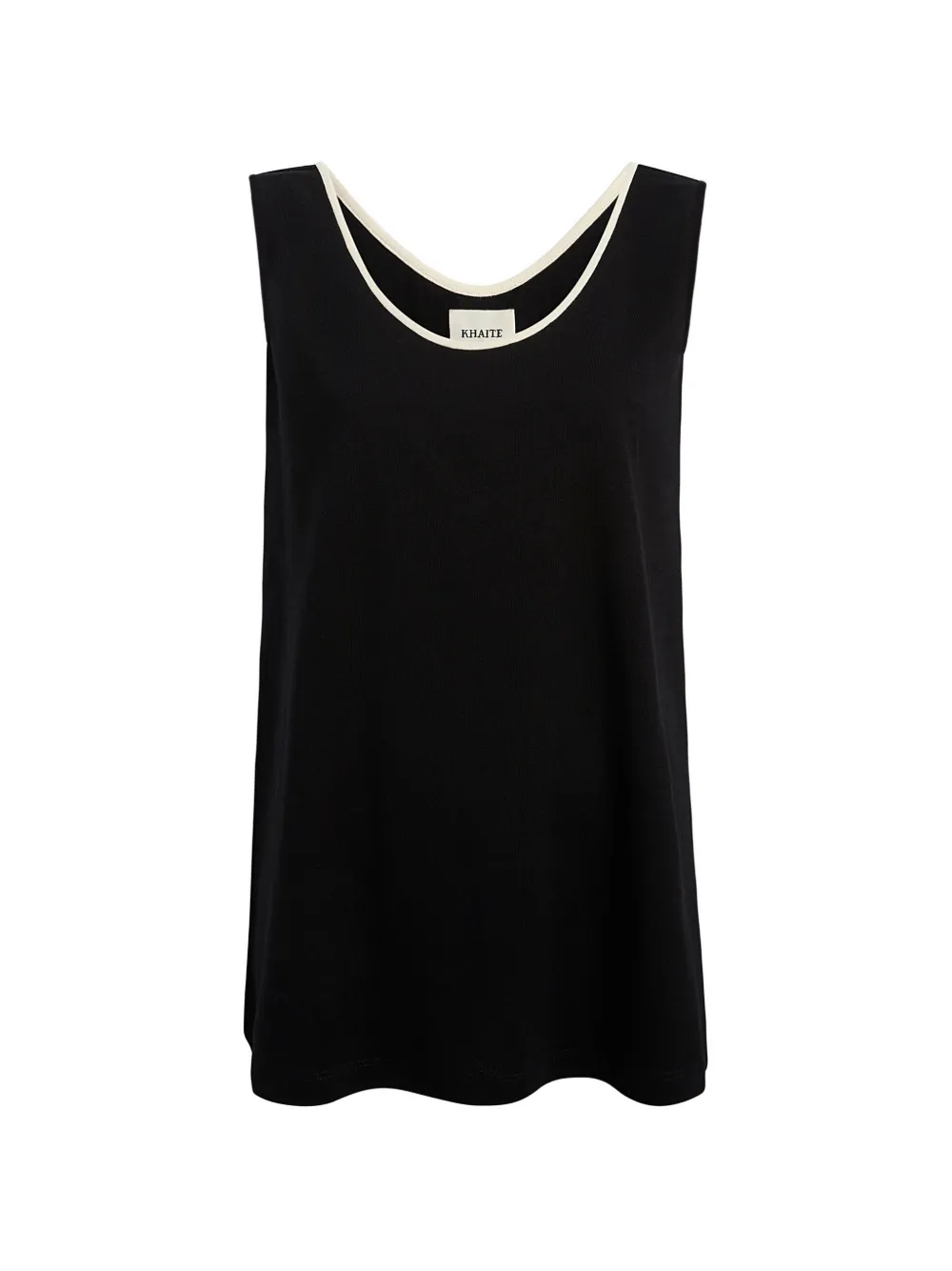 KHAITE Longo top - Nero