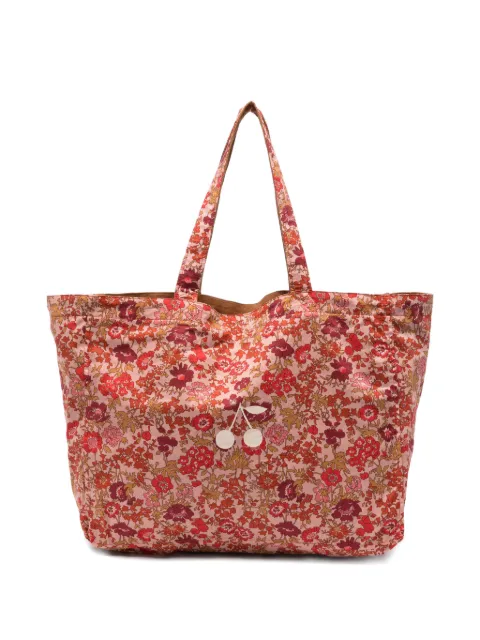 Bonpoint floral-print cherry-motif shoulder bag