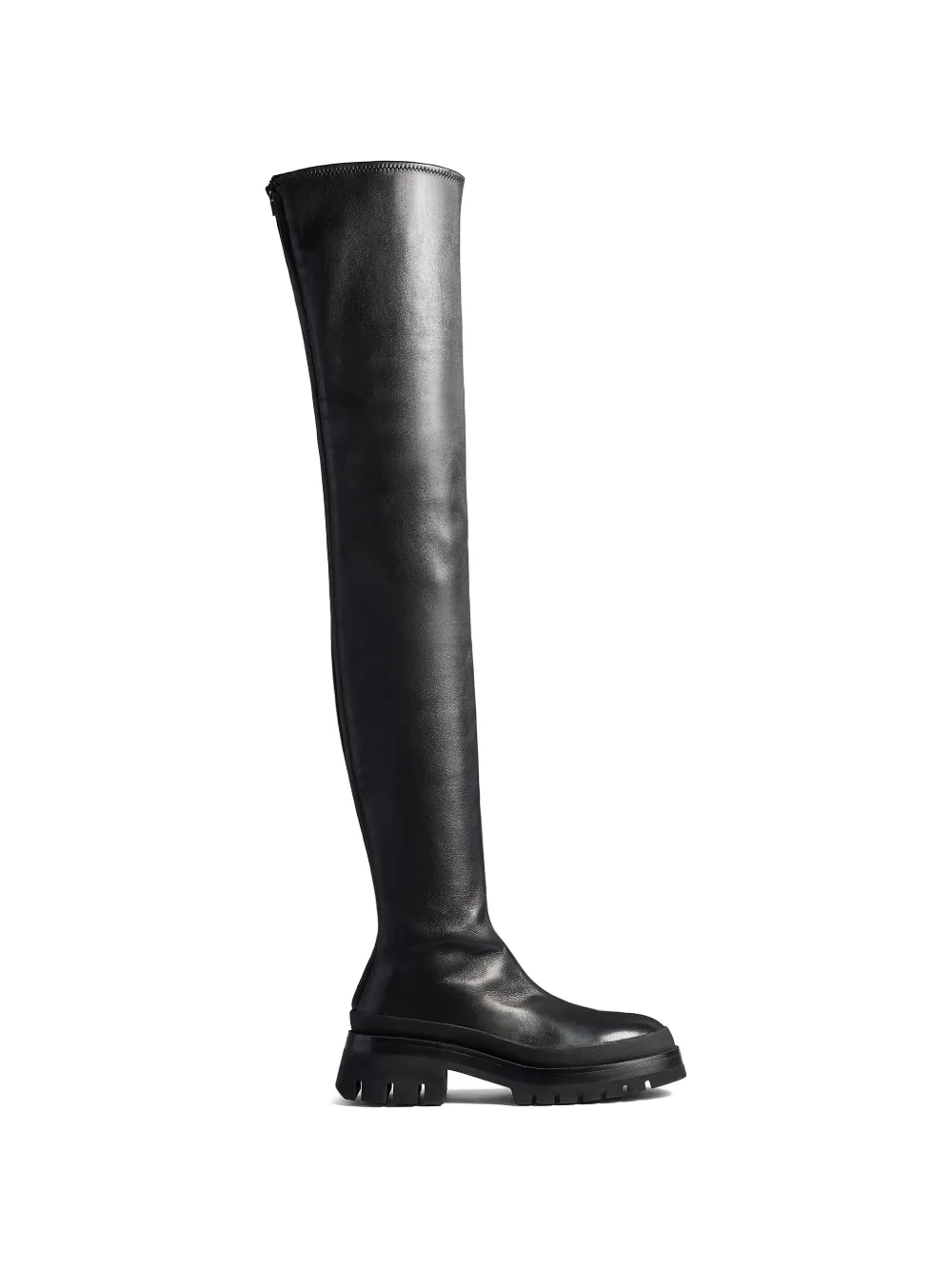 KHAITE Fallon over-the-knee boots - Nero