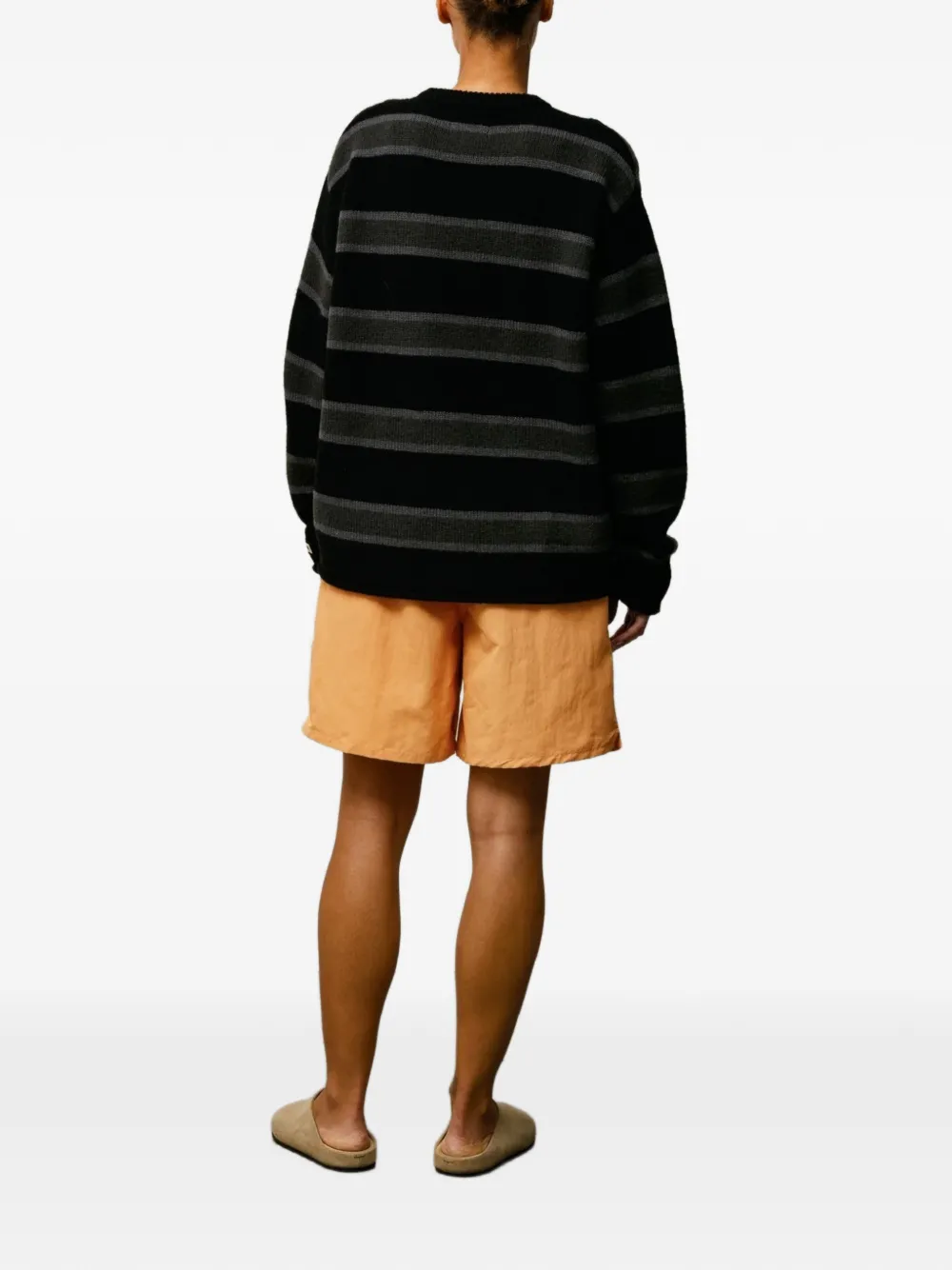 Stüssy Zwembroek met logoprint Oranje