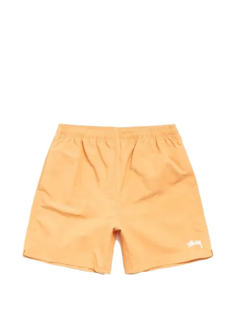 Stüssy logo-print swim shorts