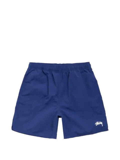 Stüssy logo-print swim shorts