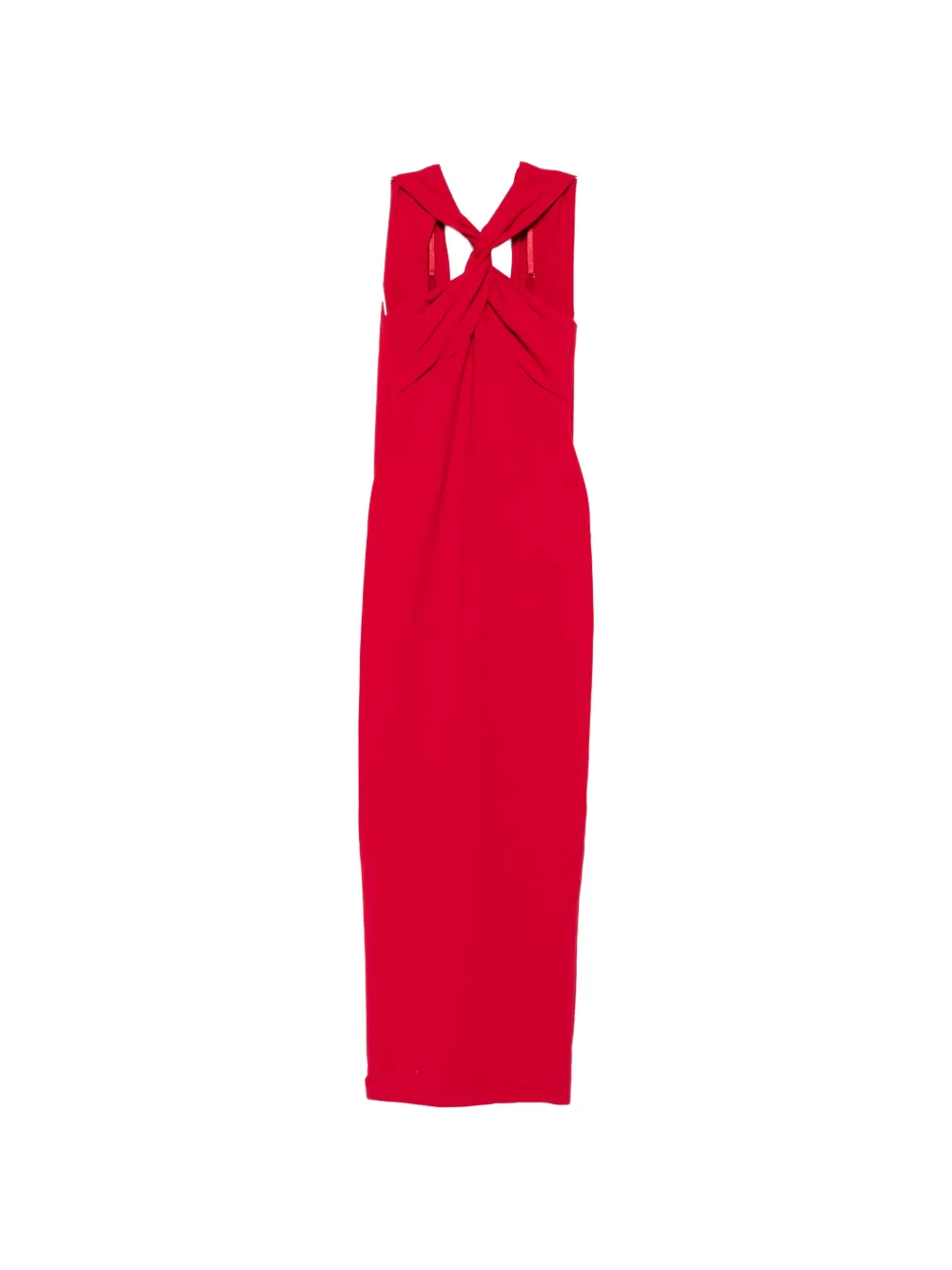 Solace London Rona maxi dress - Rosso