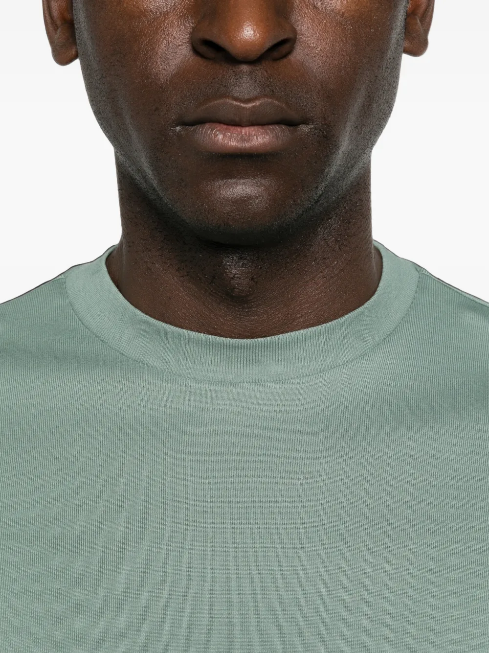 Stefan Brandt T-shirt met ronde hals Groen